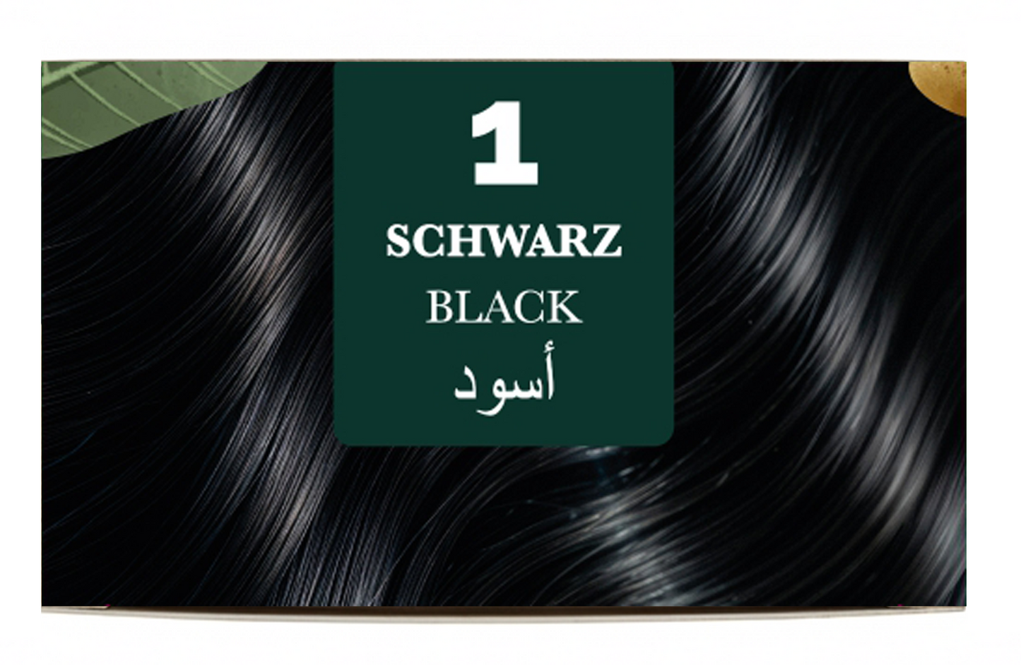 Vibella Ammonia-Free Hair Coloring Cream No. 1 Black – Premium Hair Color
