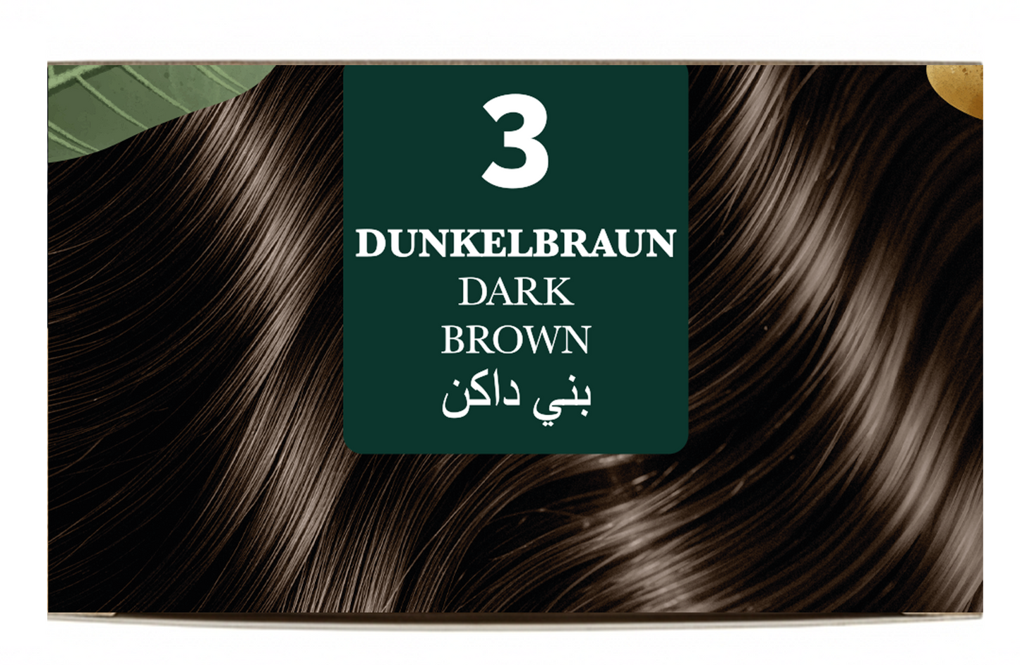 Vibella Ammonia-Free Hair Coloring Cream No. 3 Dark Brown – Premium Hair Color