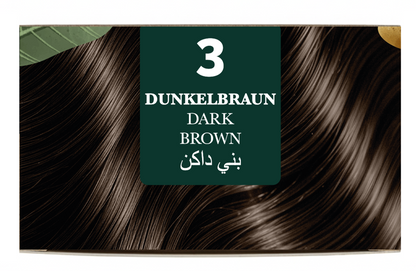 Vibella Ammonia-Free Hair Coloring Cream No. 3 Dark Brown – Premium Hair Color