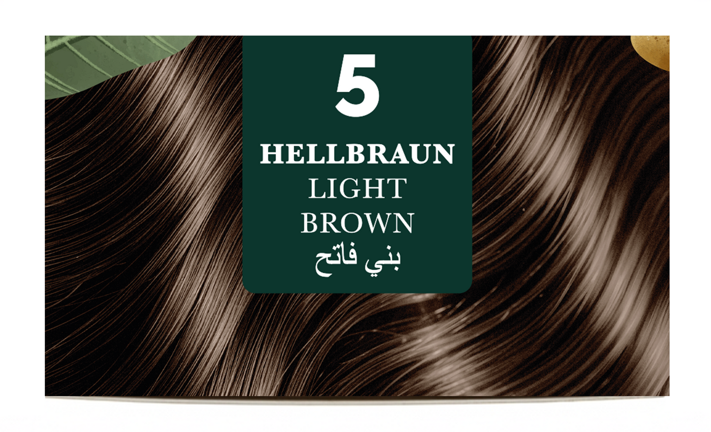 Vibella Ammoniakfreie Haarfärbecreme Nr. 5 Hellbraun – Premium-Haarfarbe