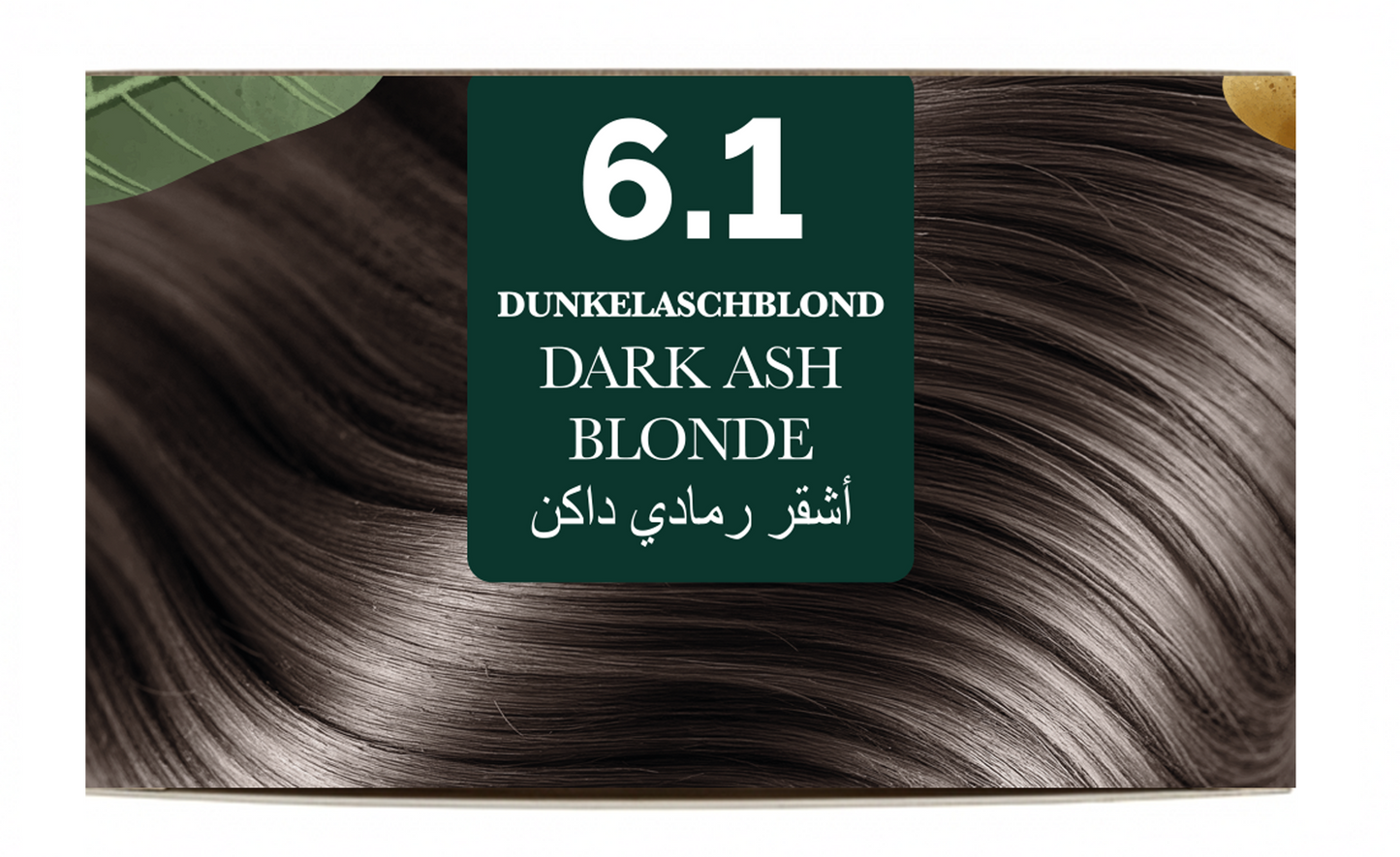 Vibella Ammoniakfreie Haarfärbecreme Nr. 6,1 Dunkelaschblond – Premium-Haarfarbe