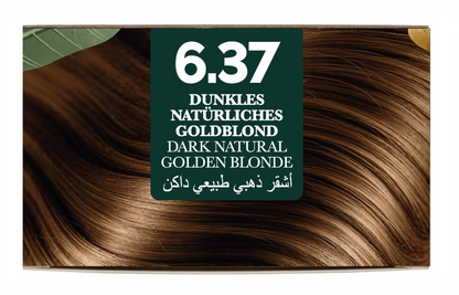 Vibella Ammonia-Free Hair Coloring Cream No. 6.37 Dark Natural Golden Blonde – Premium Hair Color