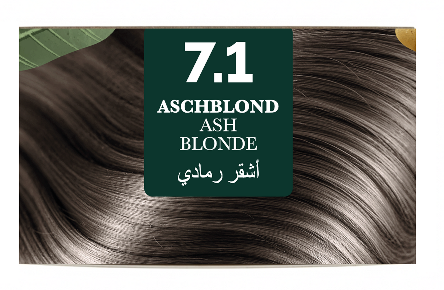 Vibella Ammoniakfreie Haarfärbecreme Nr. 7,1 Aschblond – Premium-Haarfarbe