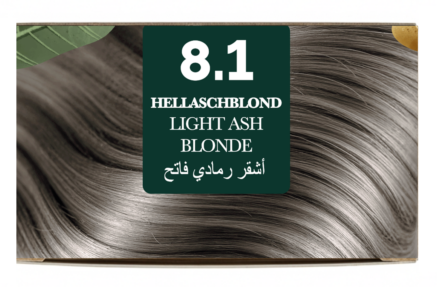 Vibella Ammonia-Free Hair Coloring Cream No. 8.1 Light Ash Blonde – Premium Hair Color