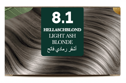 Vibella Ammonia-Free Hair Coloring Cream No. 8.1 Light Ash Blonde – Premium Hair Color